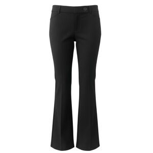 The Limited Black Collection Black Drew Fit Flare Pants Size 4L